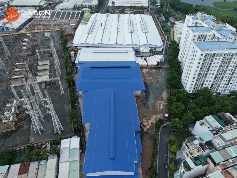 kho hàng gần cảng Sài Gòn