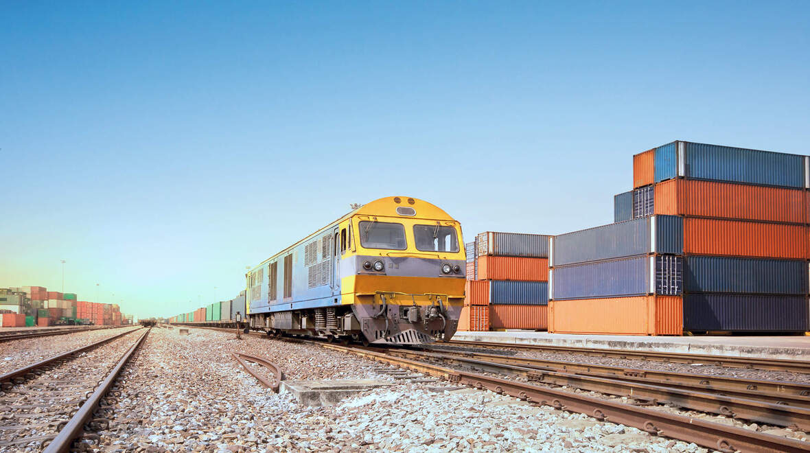 Rail freight transport